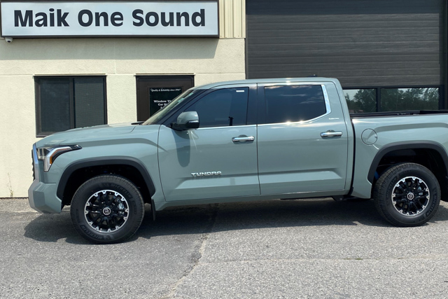 Toyota 2023 Tundra with professional window tint in North Bay
